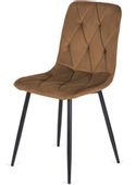 Krzesło tapicerowane BORGO VELVET TRUFLE