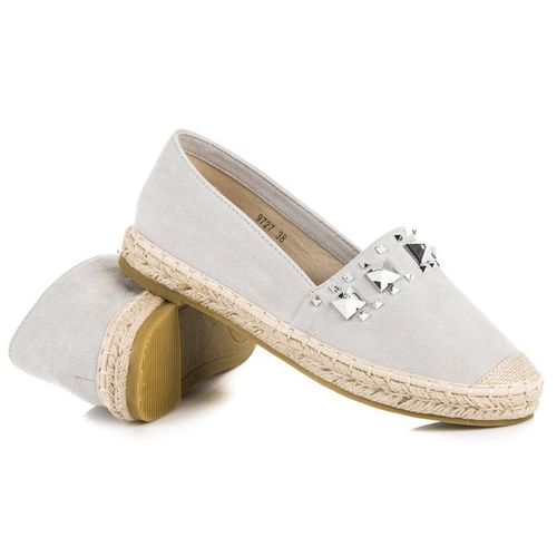 Szare espadryle r.40 na Arena.pl