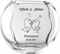 Wazon z grawer PREZENT podziękowanie dla rodziców