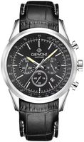 zegarek męski giewont chronograph sapphire srebrno czarny gw7650-a2