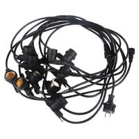 GIRLANDA OGRODOWA LAMPKI LED 10M E27