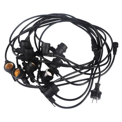 GIRLANDA OGRODOWA LAMPKI LED 10M E27 zdjęcie 1