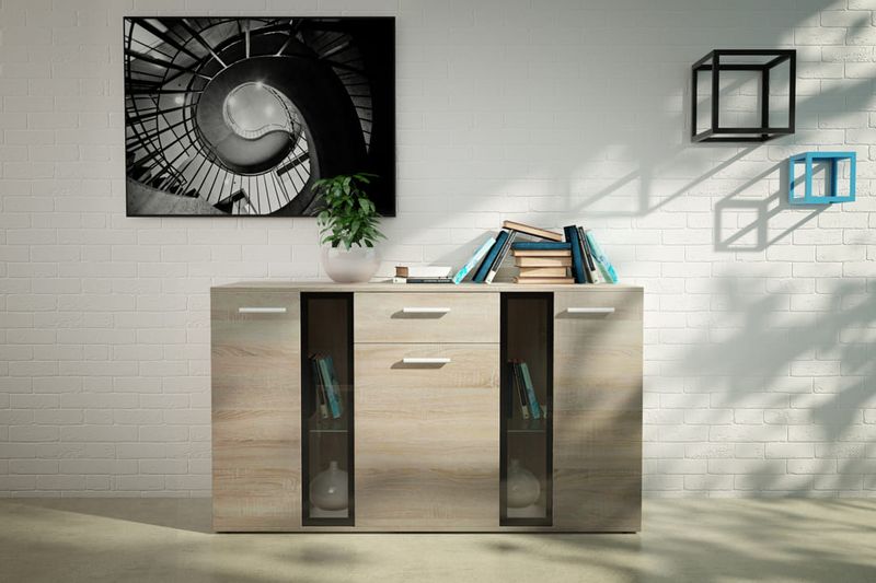 Komoda Salsa dąb sonoma zdjęcie 1