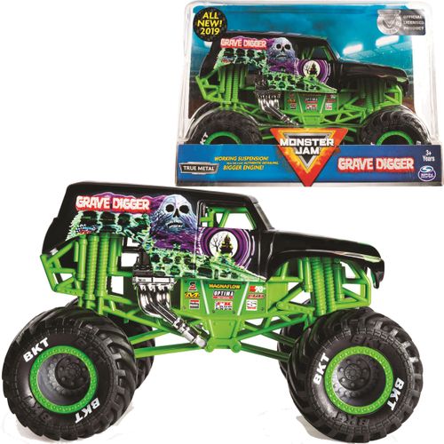 MONSTER JAM Pojazd 1:24 Grave Digger na Arena.pl