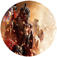 Opłatek na tort Transformers