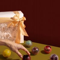 Bombki Herbaciane MINI. Zestaw prezentowy 6szt