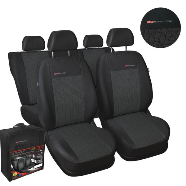 Pokrowce MIAROWE do Seat Leon II 2 05-12r. P1 zdjęcie 1