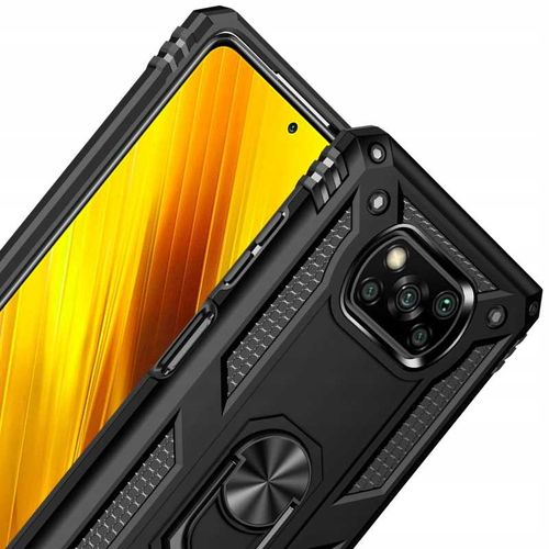 Spacecase Ring Nx Poco X3 Nfc/Pro Czarny na Arena.pl