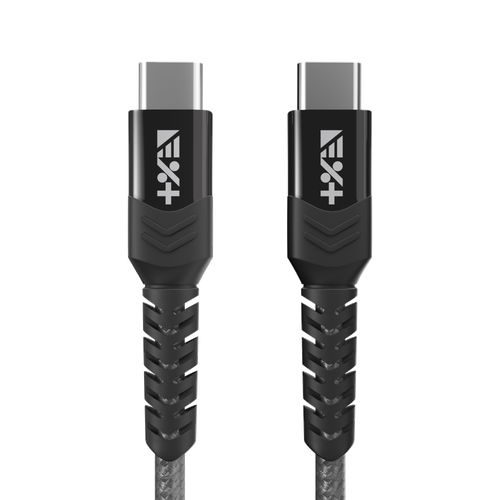 NEXT ONE Kabel Braided USB-C / USB-C 1,2 m space gray na Arena.pl
