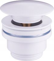 MEXEN KOREK UMYWALKOWY KLIK-KLAK UNIWERSALNY BIAŁY