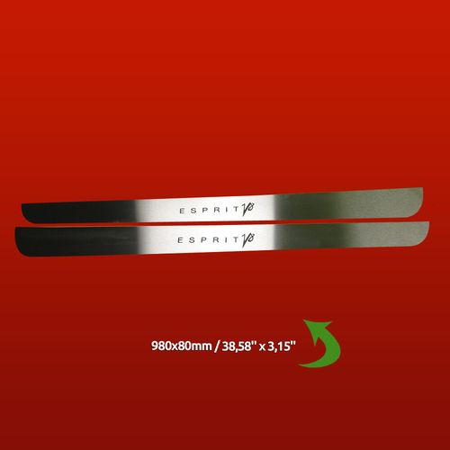 Listwa progowa LOTUS ESPRIT V8 Stal nierdzewna 304 mat 2szt na Arena.pl