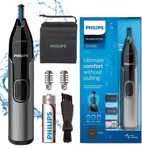 TRYMER DO NOSA BRWI USZU MASZYNKA PHILIPS GOLARKA + ETUI GRATIS zdjęcie 1
