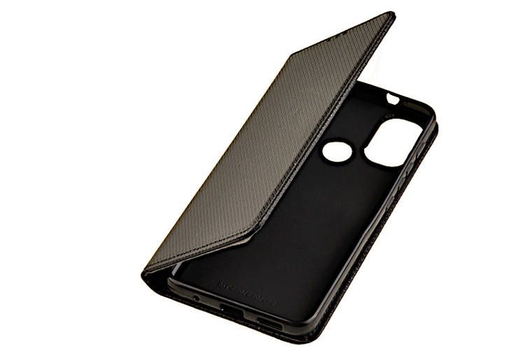 Etui Smart do Motorola Moto E20 / E30 / E40 czarny zdjęcie 1