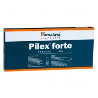 Preparat ziołowy Pilex Forte Himalaya 60 tabletek 2N X 30
