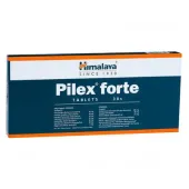 Preparat ziołowy Pilex Forte Himalaya 60 tabletek 2N X 30
