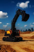 Zdalnie Sterowana Koparka RC 640° Gąsienice Akumulator Zabawka Dla Dzieci