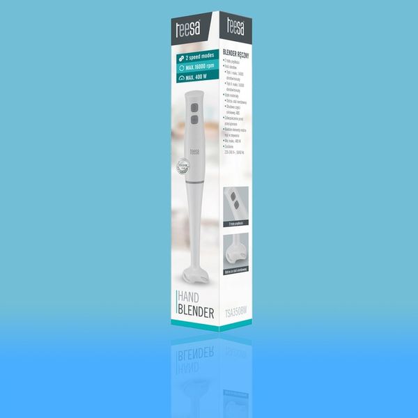 Blender ręczny TEESA TSA3508W 400 W biały zdjęcie 1