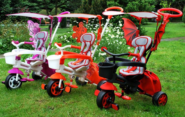 JKM RO0079 Draghetto VOLO Skrzydlaty ROWEREK ITALTRIKE zdjęcie 3