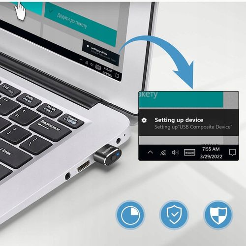 SYMULATOR MYSZKI RUCHU MYSZY MOUSE JIGGLER USB 3 TRYBY PRACA ZDALNA na Arena.pl