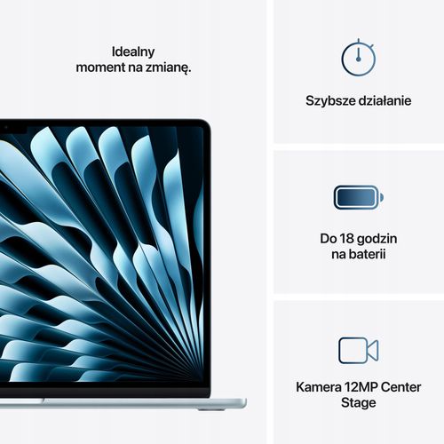 MacBook Air M4/32GB/512/Mac OS Błękitny 10R GPU Apple na Arena.pl