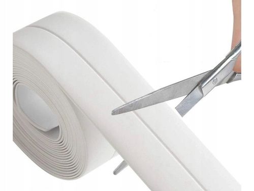 5X TAŚMA USZCZELNIAJĄCA DO WANNY BRODZIKA UMYWLKI ZLEWU 38mm X 3,2m MOCNA na Arena.pl