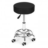 STOŁEK OBROTOWY REGULOWANY MODERNHOME 360 PVC FOTEL