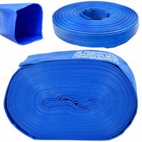 PRZEWÓD WĄŻ GUMOWY PCV DO POMPY WODY 100m 1'' 26mm