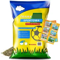 TRAWA SPORTOWA BOISKOWA NASIONA WYTRZYMAŁA ODPORNA NA DEPTANIE 10kg 400m2