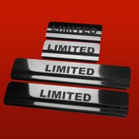 Listwa progowa JEEP COMPASS MK1 LIMITED Stal nierdzewna 304 połysk 4szt