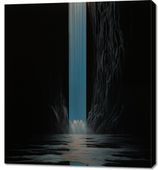 Obraz 90x100cm Wodospad Światła