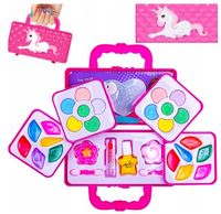 Zestaw Do Malowania Kosmetyki Walizka Jednorożec