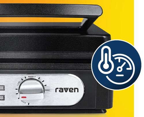 MOCNA Gofrownica RAVEN EG004BX 2 chrupiące gofry na Arena.pl