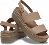 Damskie Sandały Crocs Brooklyn Low Wedge 206453 Na Koturnie 37-38