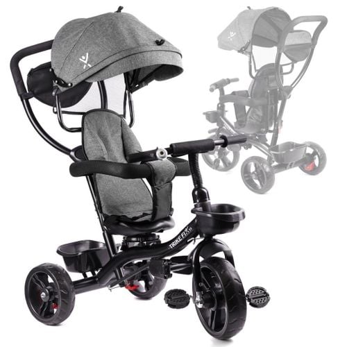 Rowerek trójkołowy Trike Fix Lite szary na Arena.pl