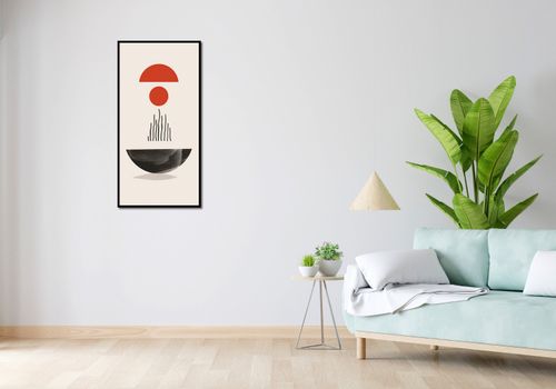 Plakat 50x100cm Półokrągła Forma na Arena.pl