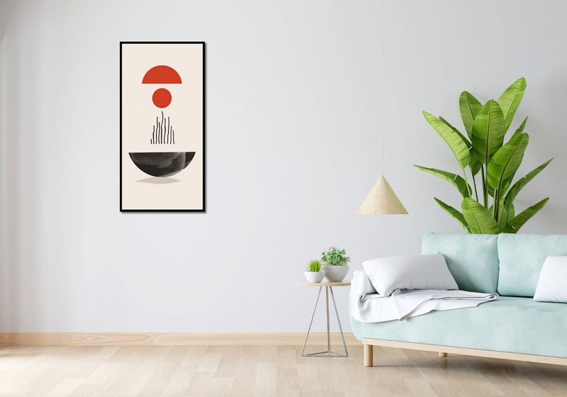 Plakat 50x100cm Półokrągła Forma zdjęcie 4