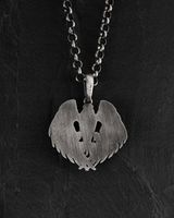 SREBRNY WISIOREK FALCON ZAWIESZKA MĘSKA SREBRO PRÓBA 925 REYTEL NA PREZENT