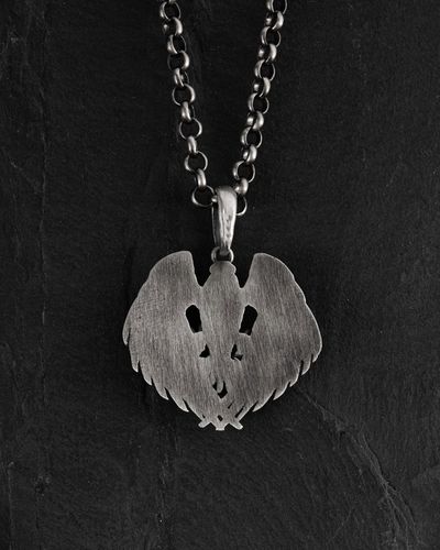 SREBRNY WISIOREK FALCON ZAWIESZKA MĘSKA SREBRO PRÓBA 925 REYTEL NA PREZENT na Arena.pl