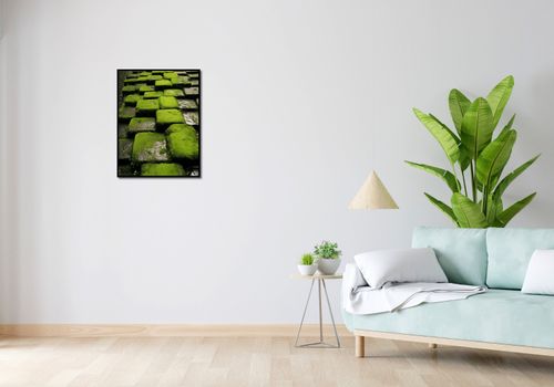 Plakat 50x65cm Zielona Mozaika na Arena.pl