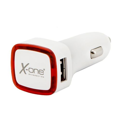 Ładowarka do Samochodu Ref. 138390 2 x USB-A Biały Czerwony na Arena.pl