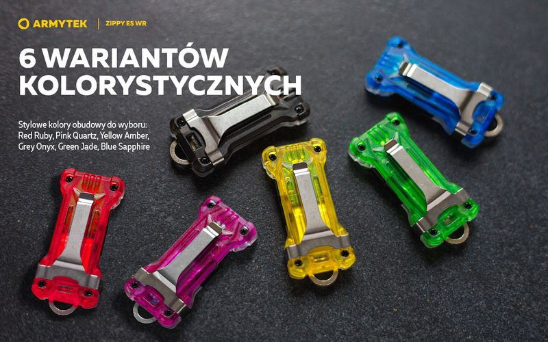 Latarka Armytek Zippy WR Extended Set Yellow zdjęcie 11