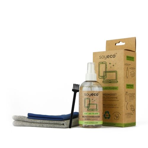 PŁYN DO CZYSZCZENIA EKRANÓW TV LCD LCD MONITORÓW ZESTAW Z MIKROFIBRĄ x2 - na Arena.pl