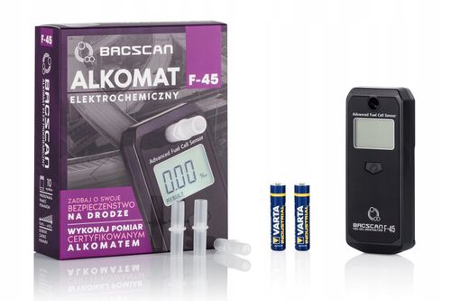 Alkomat elektrochemiczny BACscan F-45 na Arena.pl