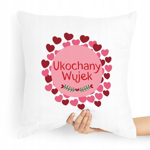 Poduszka Dla Wujka Ukochany Wujek Prezent Z Nadrukiem Ze Zdjęciem na Arena.pl