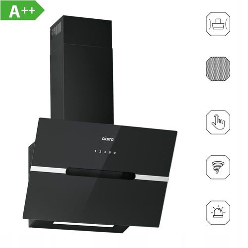 Okap ścienny Ciarra CBCB6736F 60 cm 3 prędkości Czarny na Arena.pl