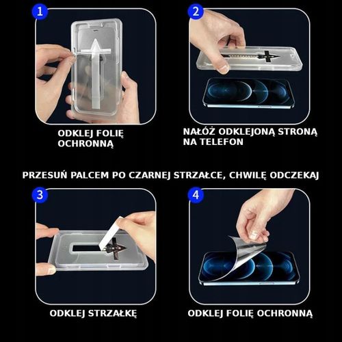 SZKŁO HARTOWANE SZYBKA NA CAŁY EKRAN EASY EZ FIT DO REALME 11 PRO 5G / PRO+ na Arena.pl