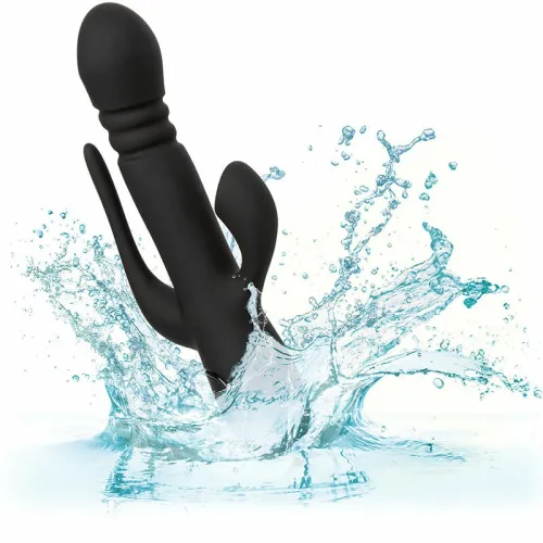 calexotics euphoria triple action black - masażer wielofunkcyjny, na Arena.pl