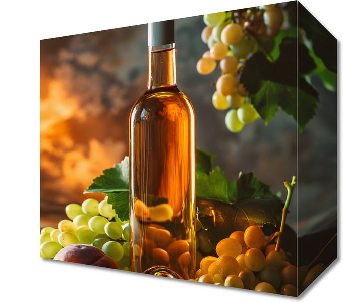 Obraz 20x20cm Bursztynowe Wino zdjęcie 1