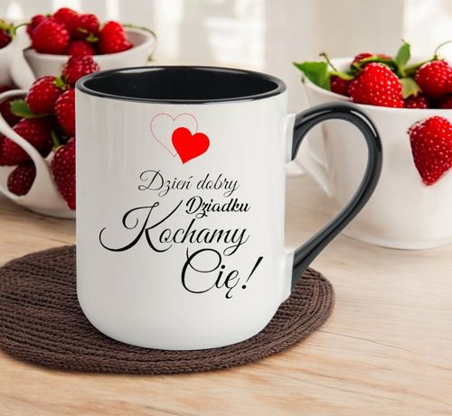 KUBEK Z NADRUKIEM ŚMIESZNY PREZENT DZIEŃ DZIADKA URODZINY IMIENINY DZIADEK na Arena.pl