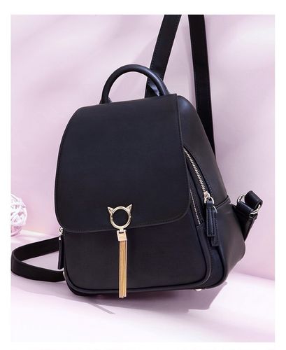 Czarny stylowy plecak na Arena.pl